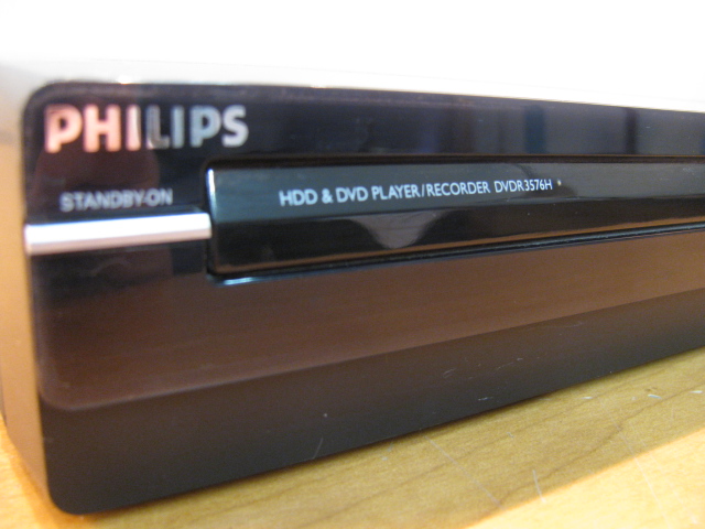 Philips DVDR3576H DVD HDD 160GB Recorder Player Hard Disc PARTS or